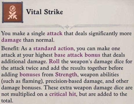 Pathfinder riving strike  Vital strike doesn't appear to work for ranged in the beta, the character kind of just
